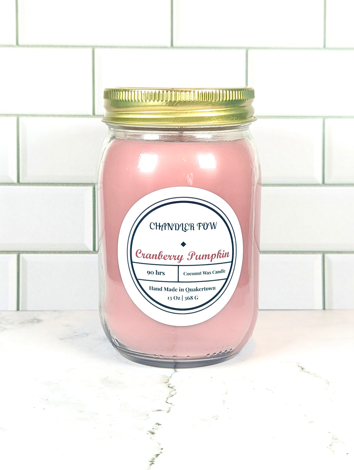 Cranberry Pumpkin 13 Oz Candle