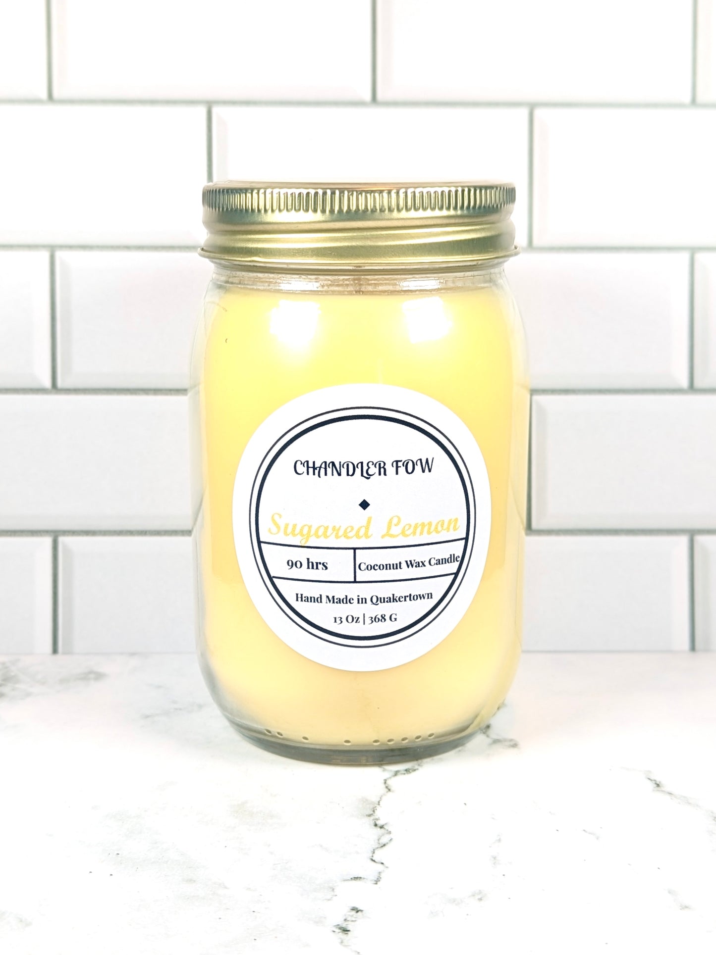 Sugared Lemon 13 Oz Candle