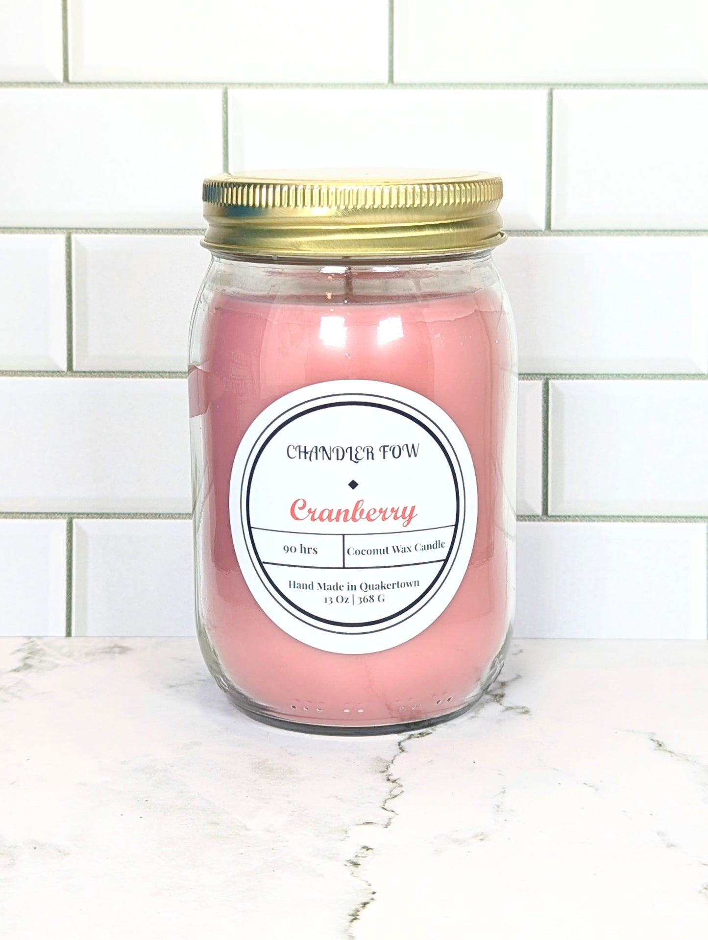 Cranberry 13 Oz Candle