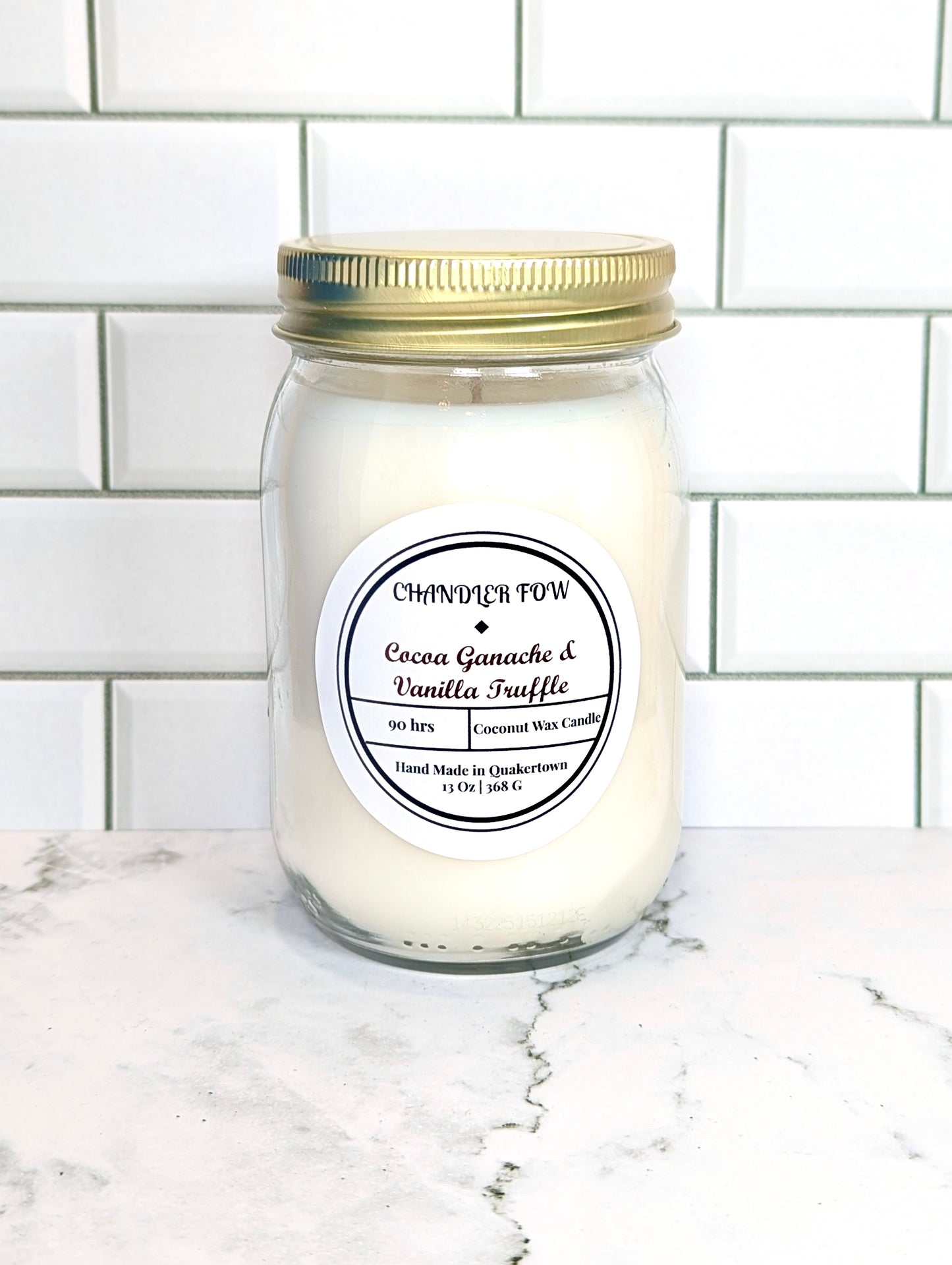 Cocoa Ganache & Vanilla Truffle 13 Oz Candle