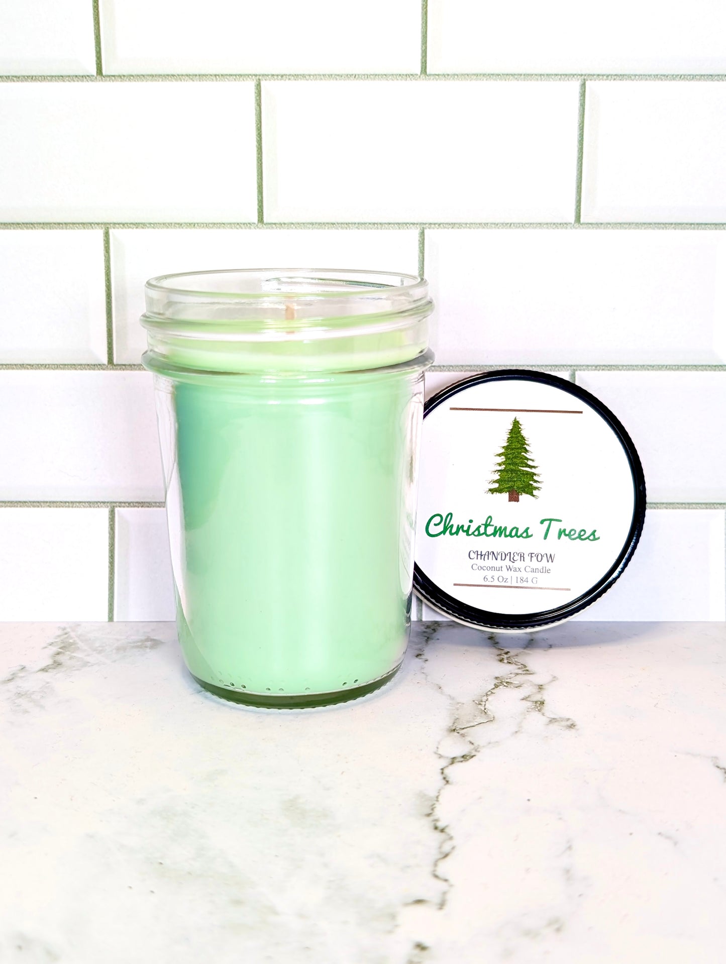 Christmas Trees 6.5 Oz Jar Candle