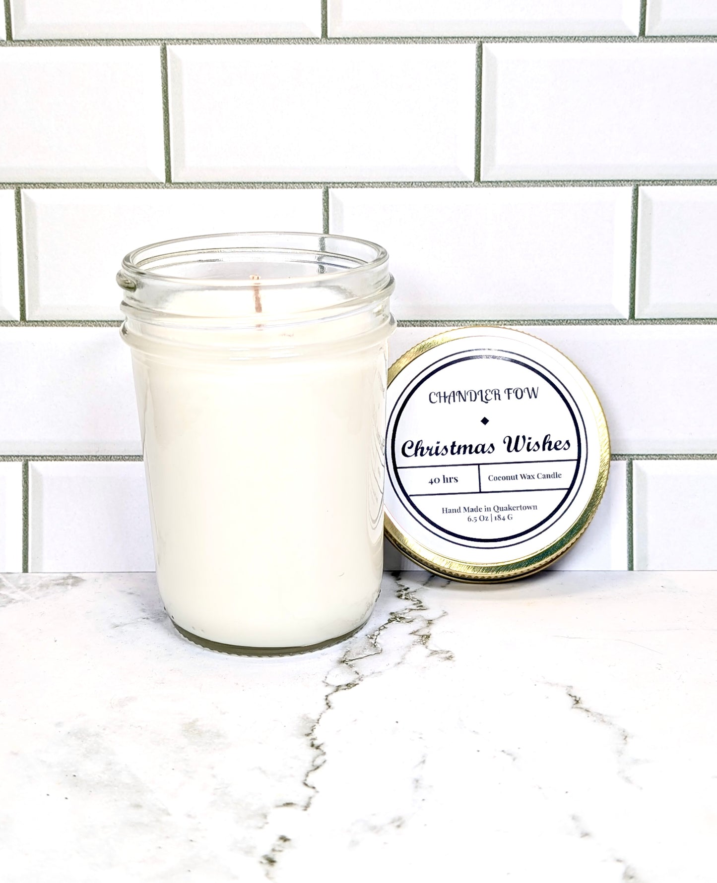 Christmas Wishes 6.5 Oz Jar Candle