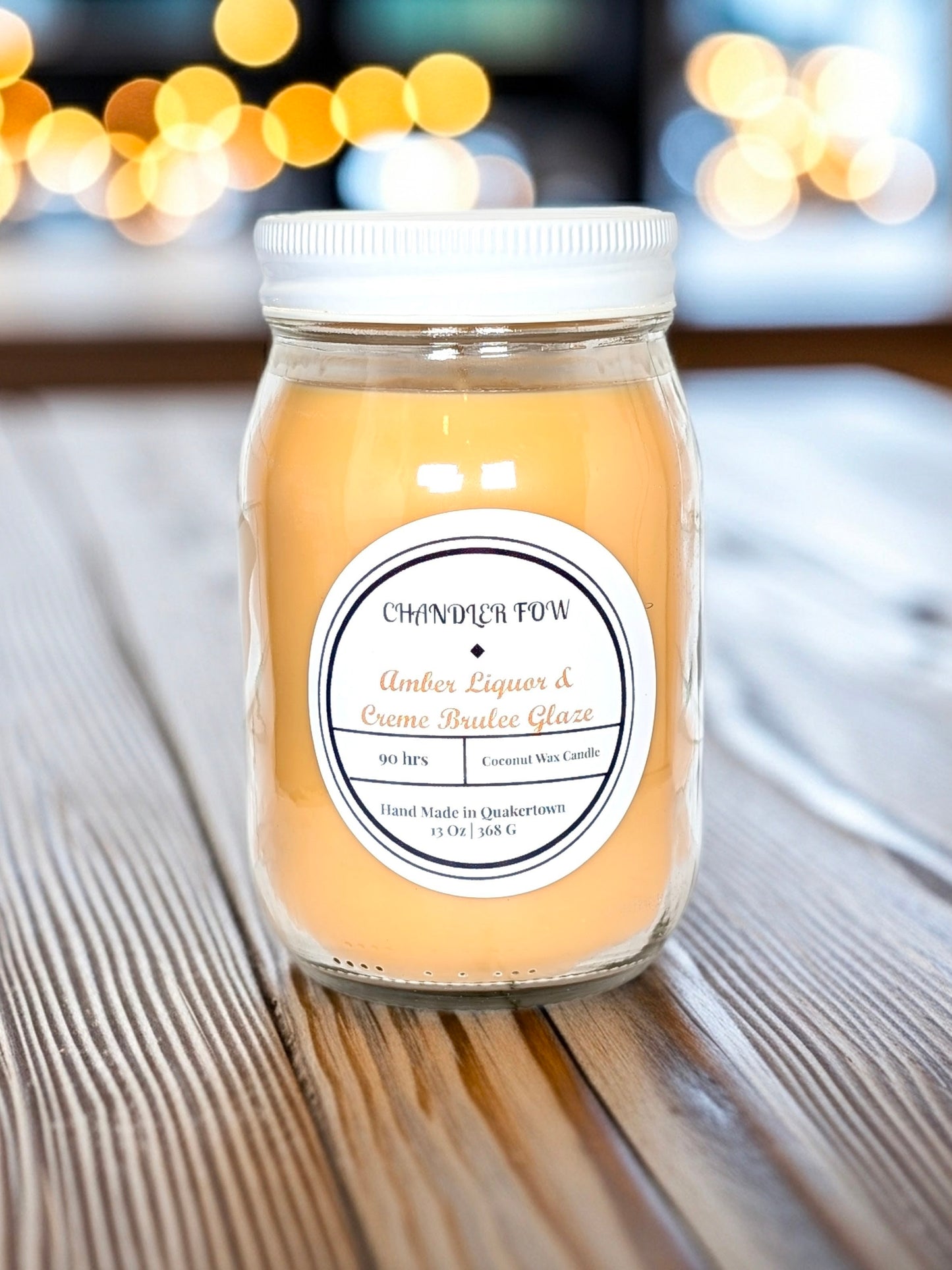 Amber Liquor & Creme Brulee Glaze 13 Oz