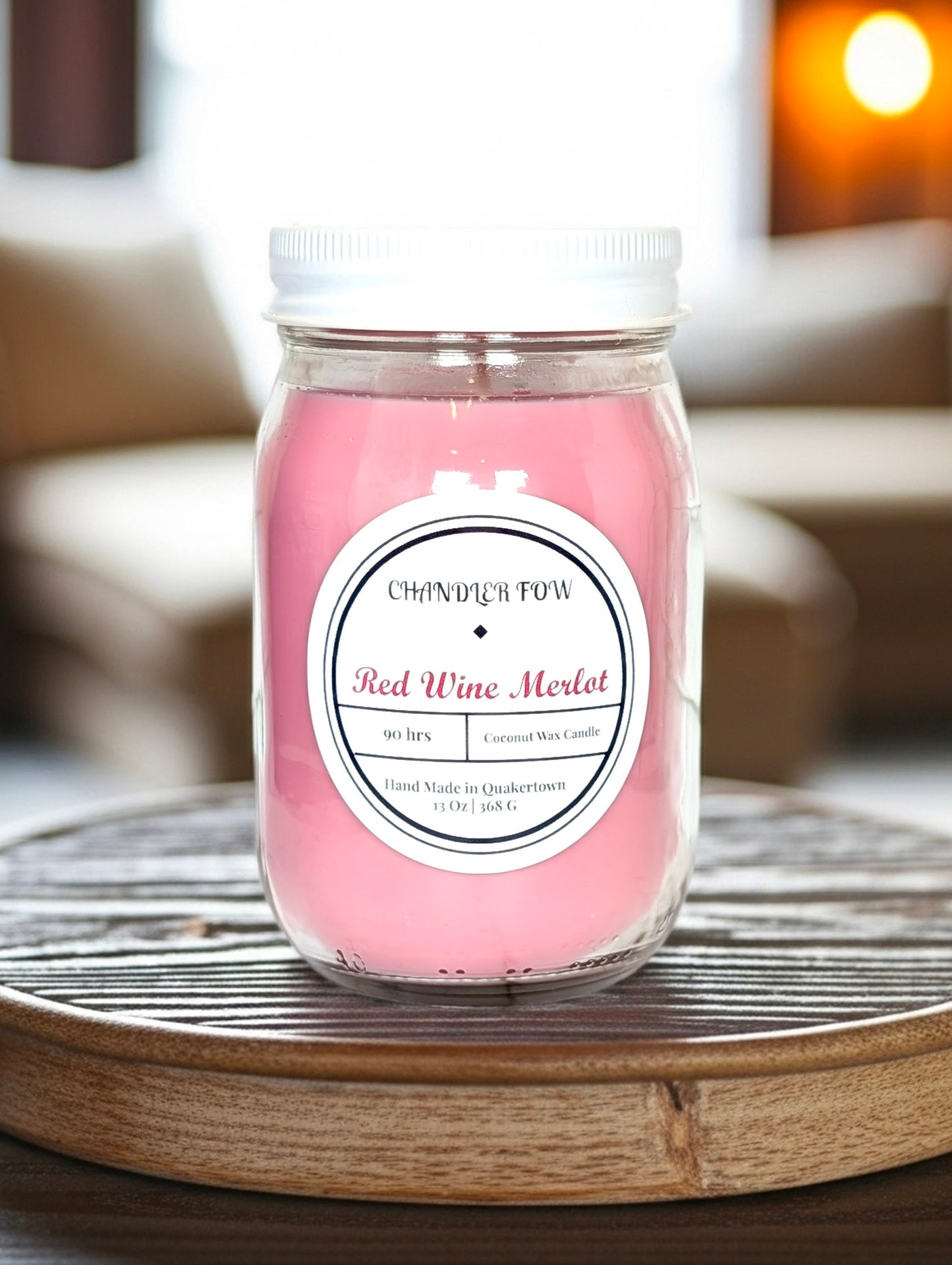 Red Wine Merlot 13 Oz Candle