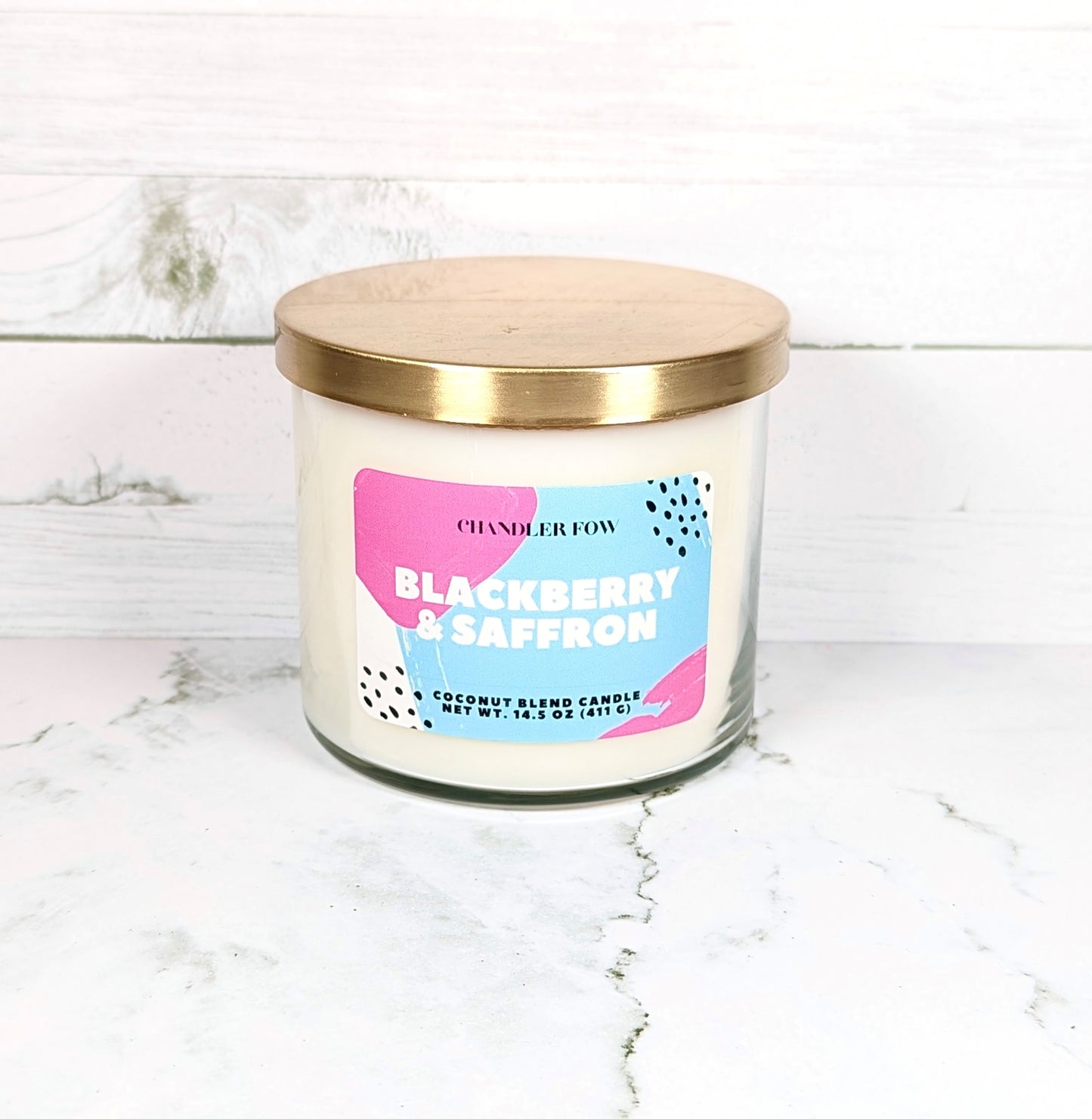 Blackberry & Saffron 2-Wick Candle