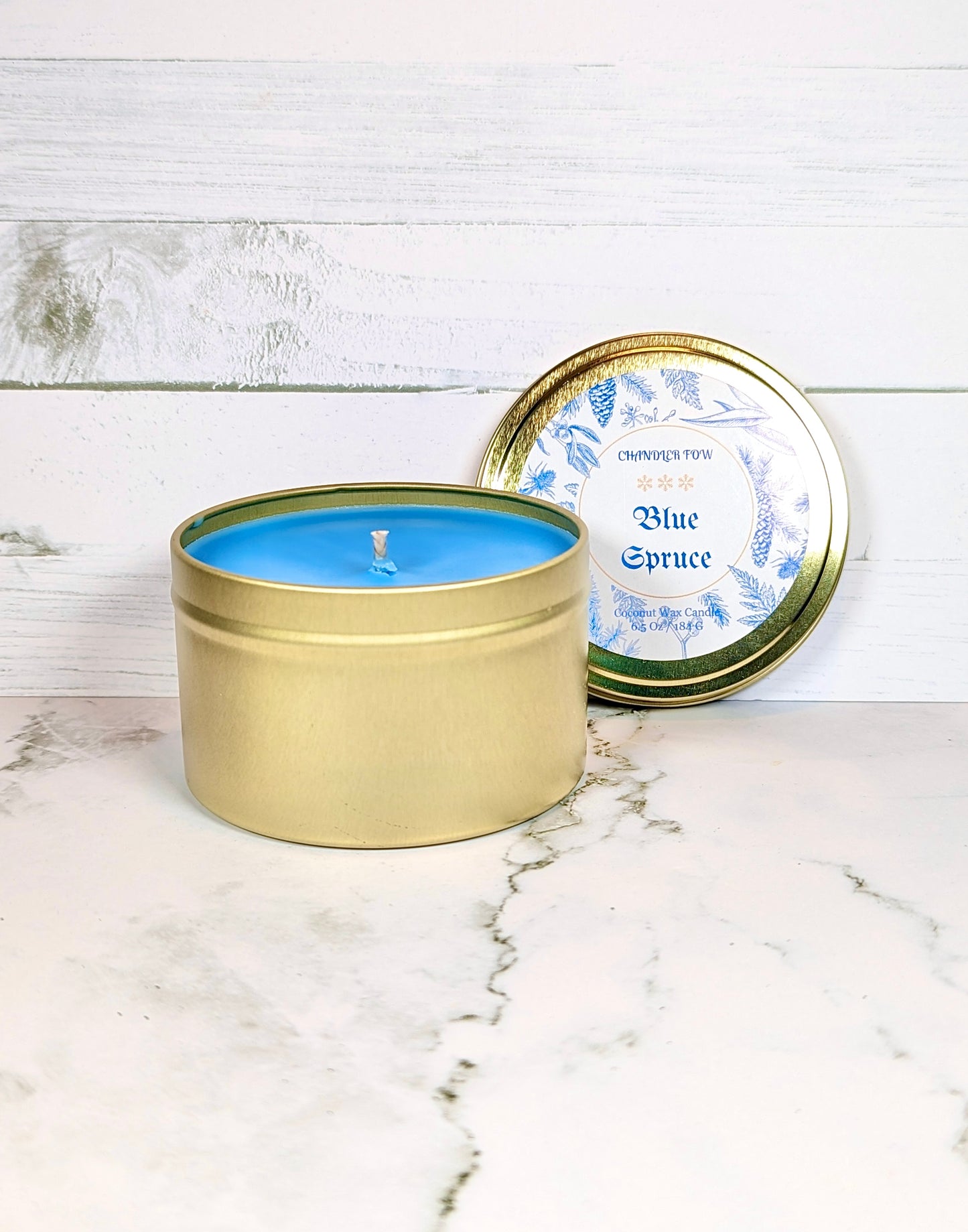 Blue Spruce 6.5 Oz Tin Candle