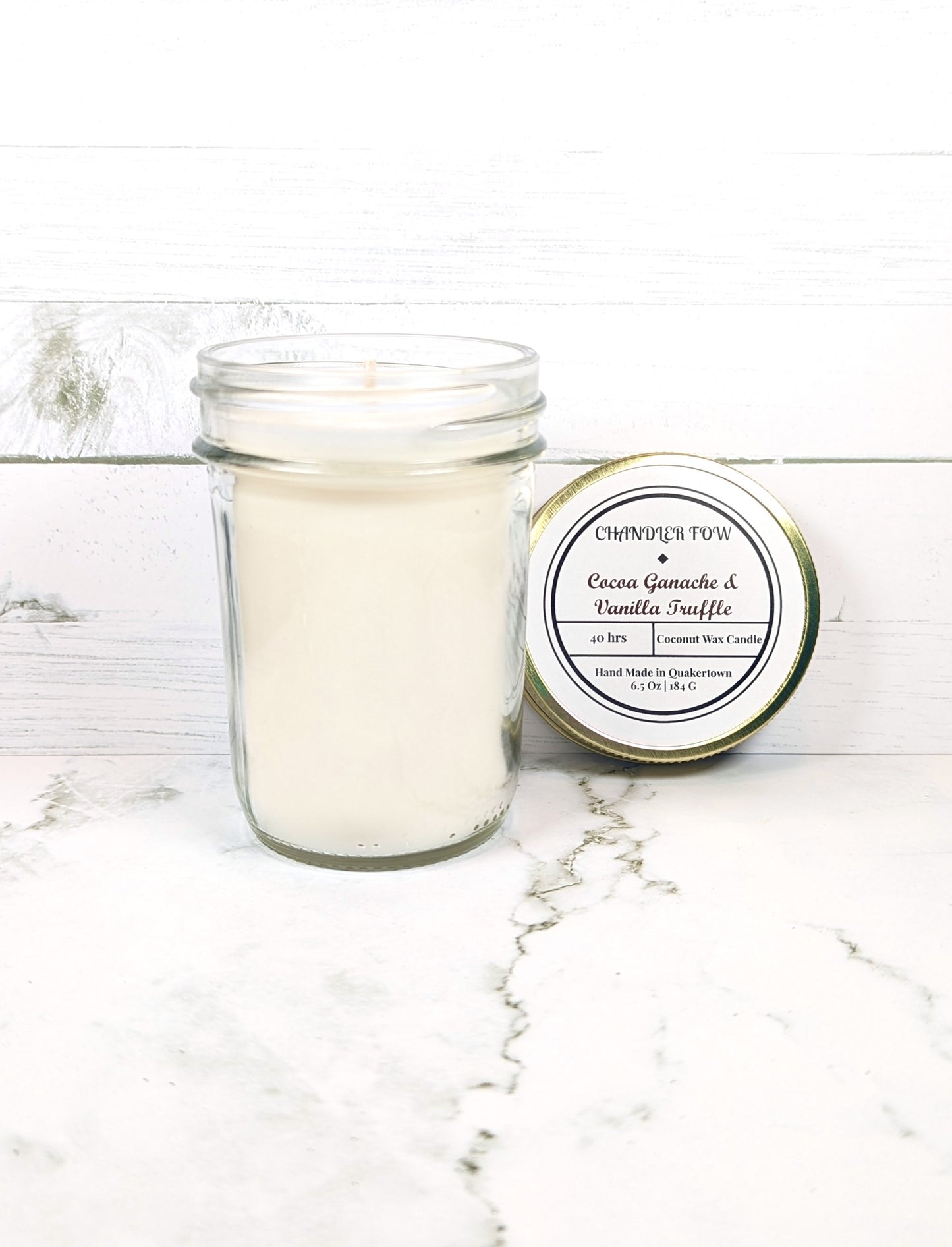 Cocoa Ganache & Vanilla Truffle 6.5 Oz Jar Candle