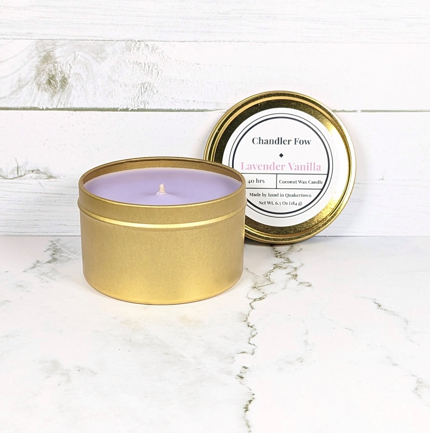 Lavender Vanilla 6.5 Oz Tin Candle