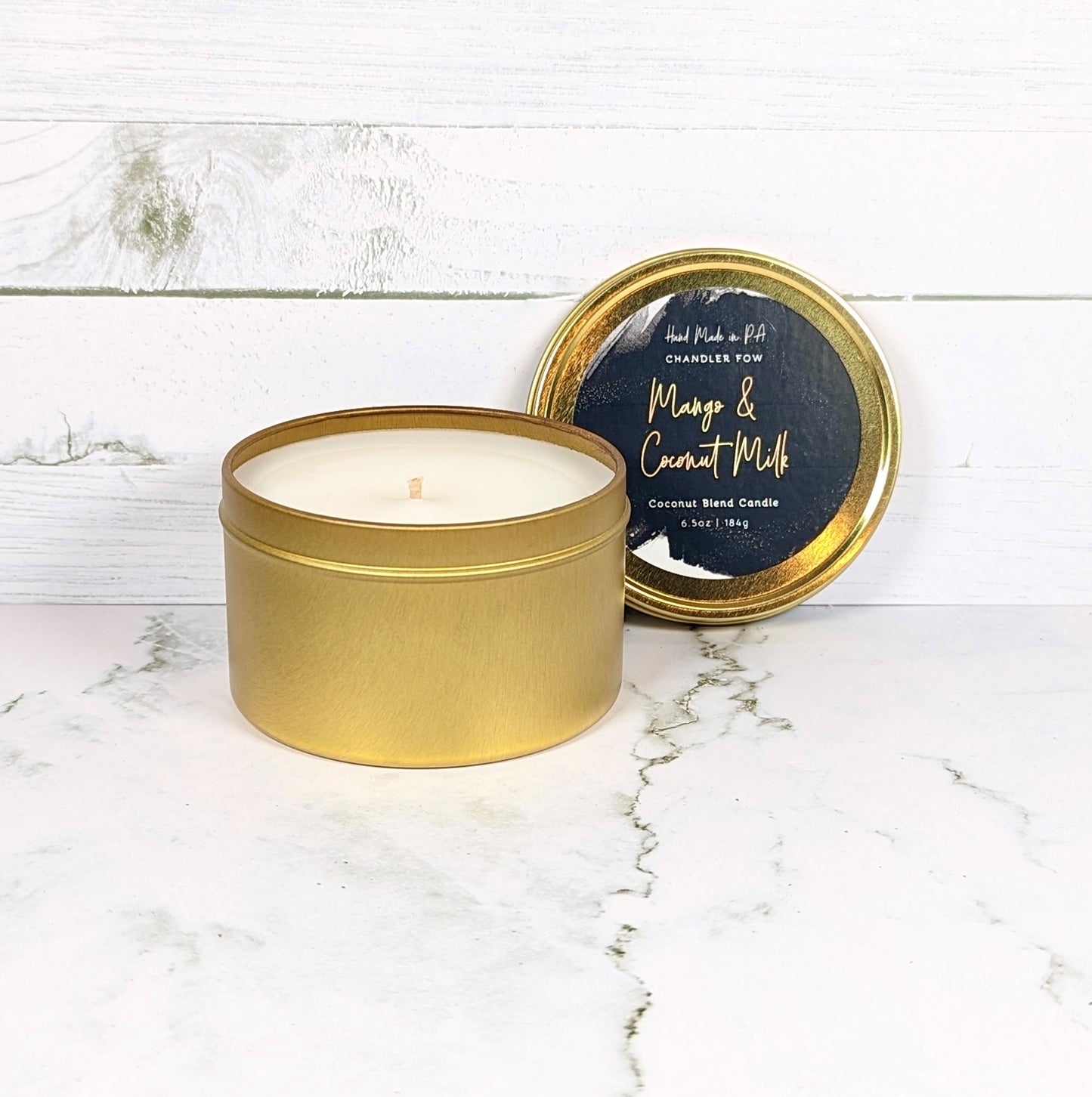 Mango & Coconut Milk 6.5 Oz Tin Candle