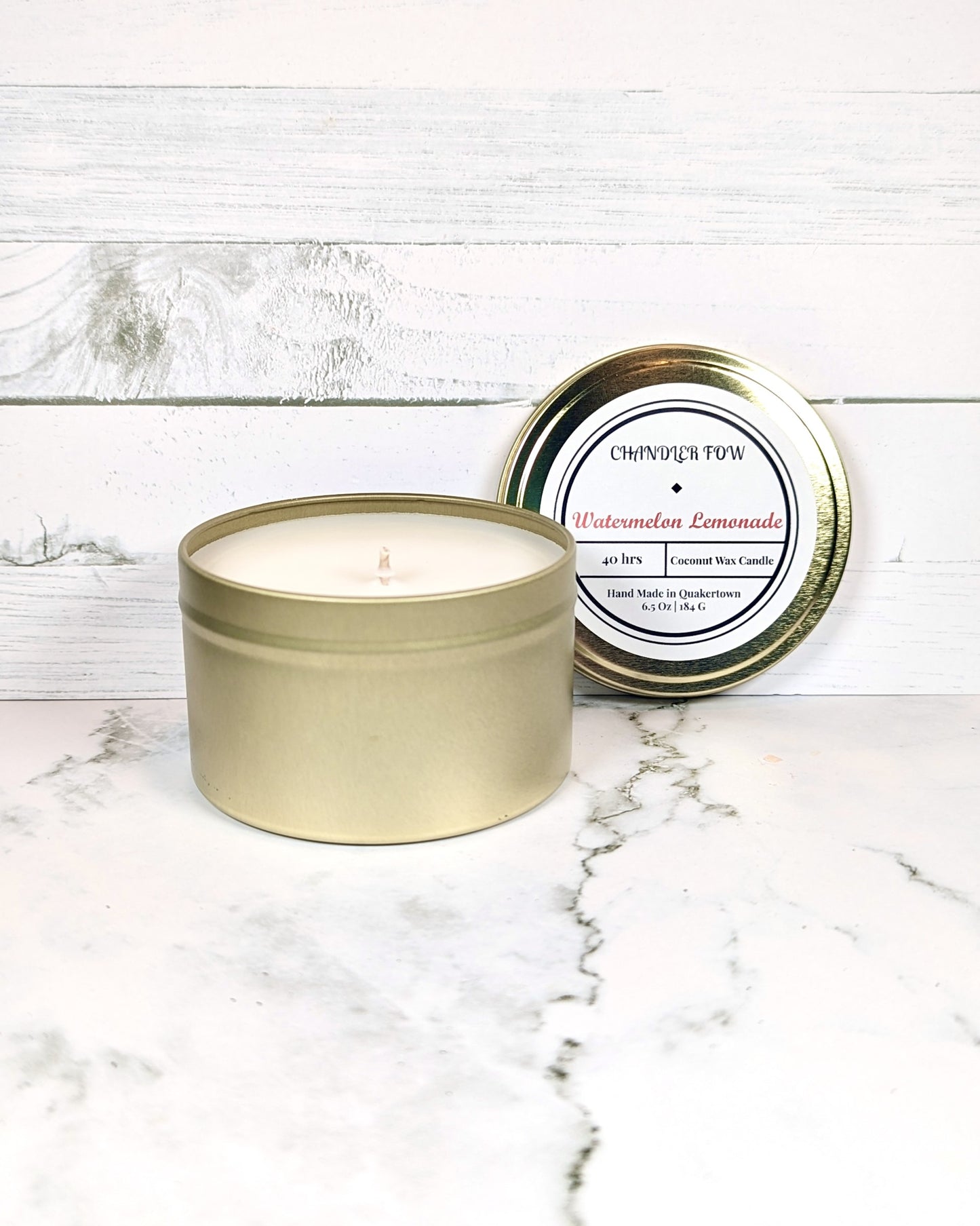 Watermelon Lemonade 6.5 Oz Tin Candle