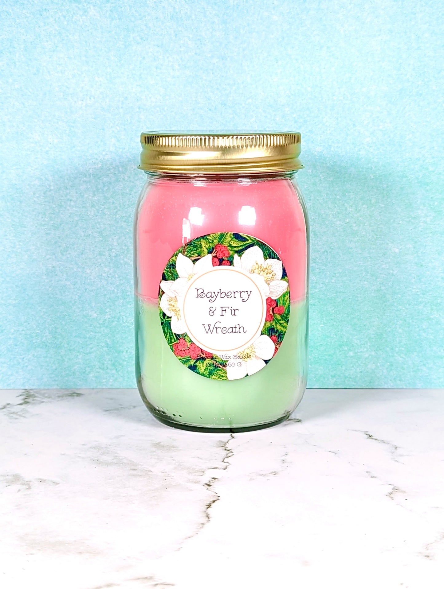 Bayberry & Fir Wreath 13 Oz Candle