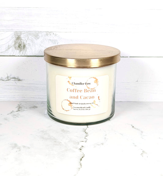 Coffee Bean & Cacao 2-Wick Candle