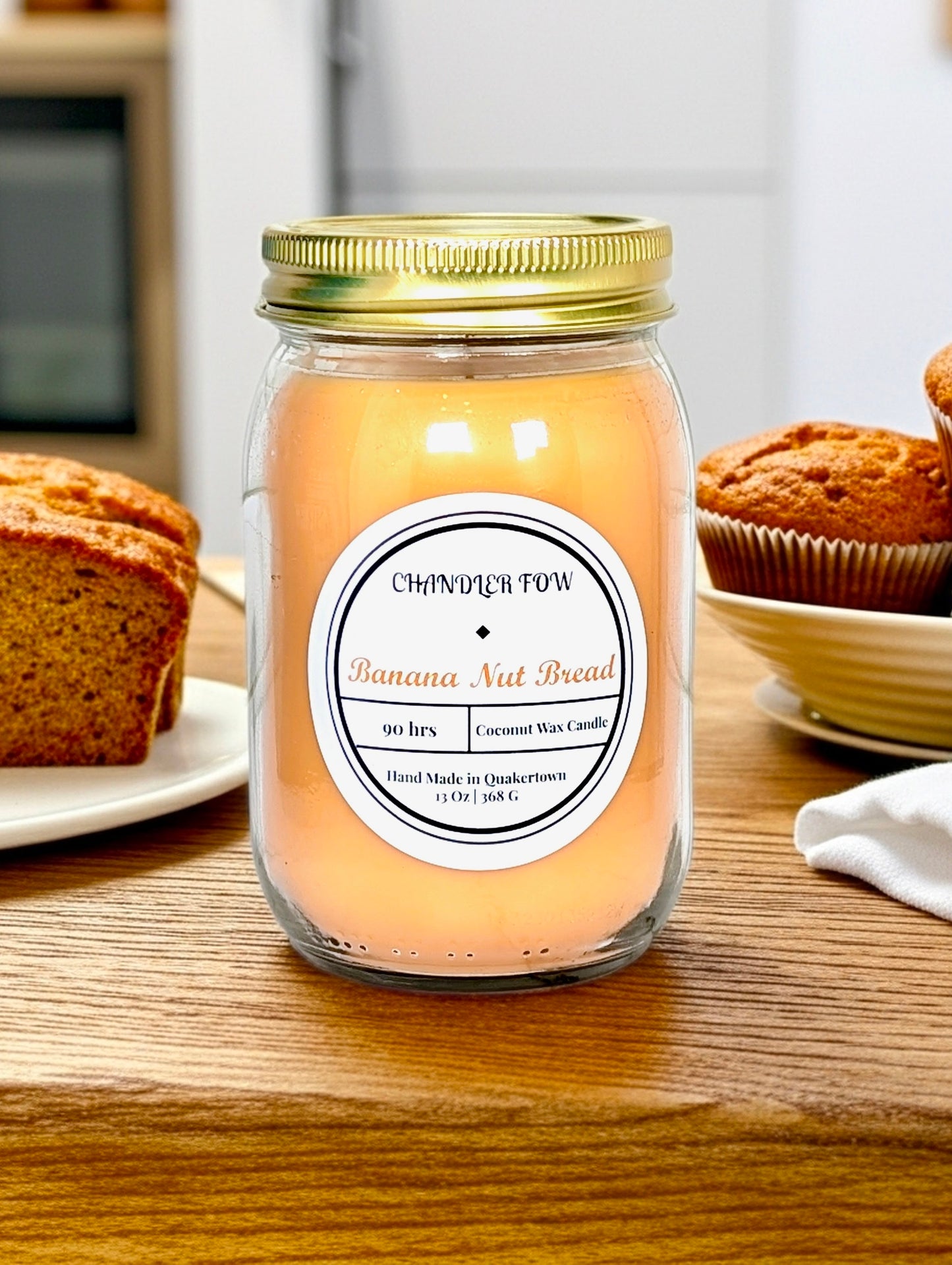Banana Nut Bread 13 Oz Candle