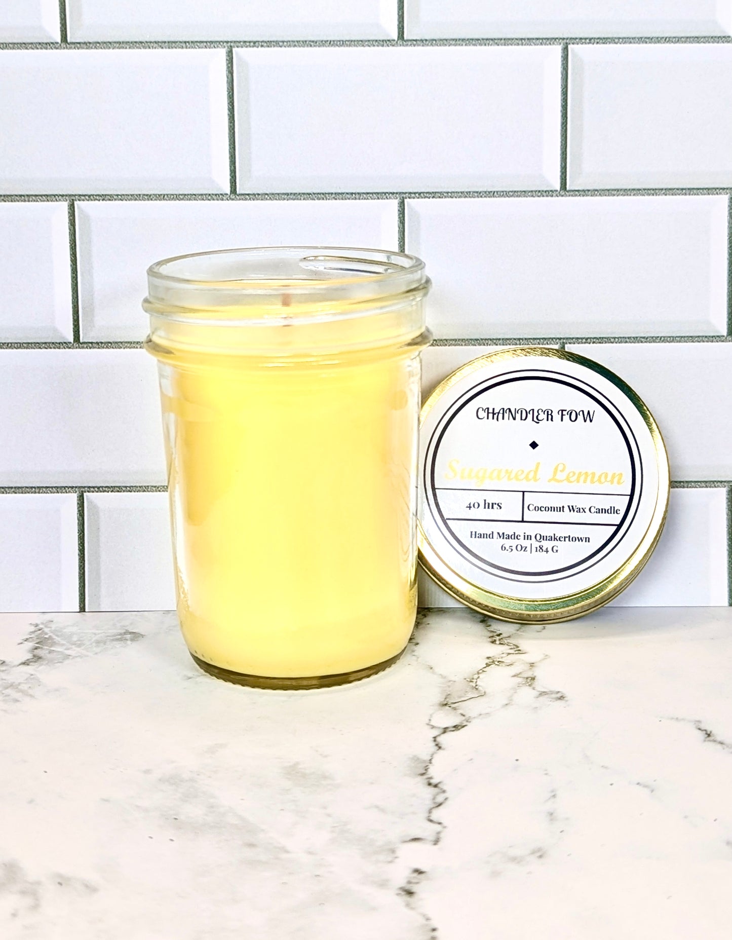 Sugared Lemon 6.5 Oz Jar Candle