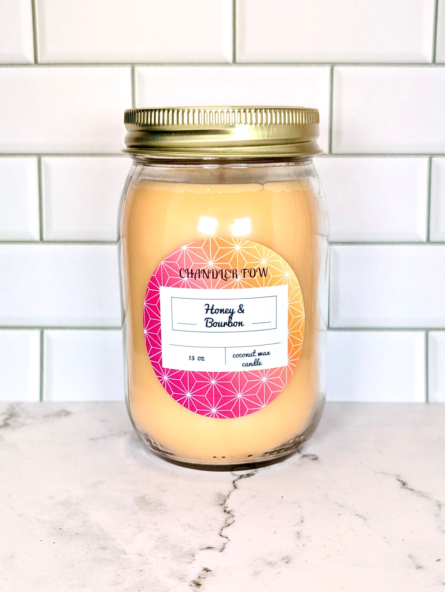 Honey & Bourbon 13 Oz Candle