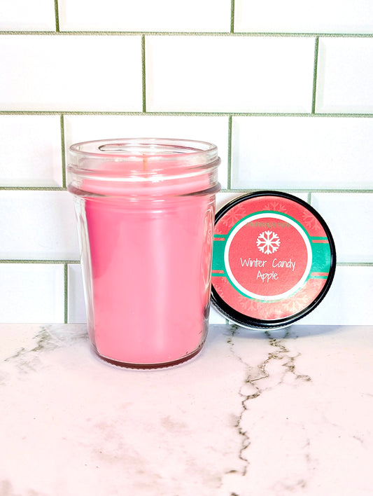 Winter Candy Apple 6.5 Oz Jar Candle
