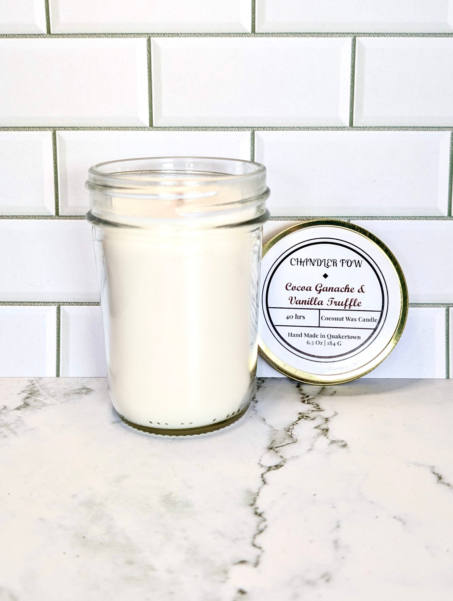 Cocoa Ganache & Vanilla Truffle 6.5 Oz Jar Candle