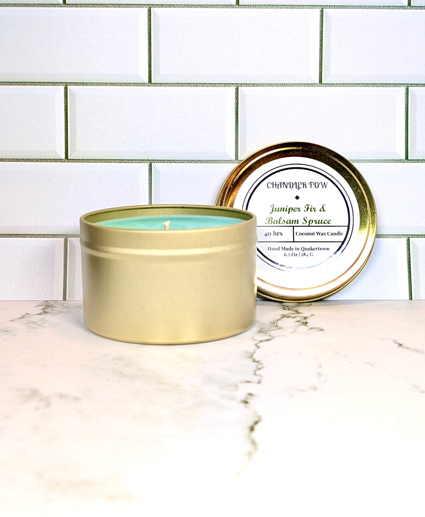 Juniper Fir & Balsam Spruce 6.5 Oz Tin Candle