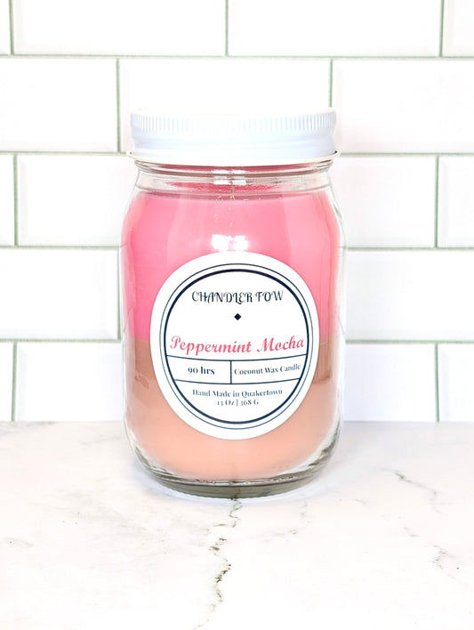 Peppermint Mocha 13 Oz Candle