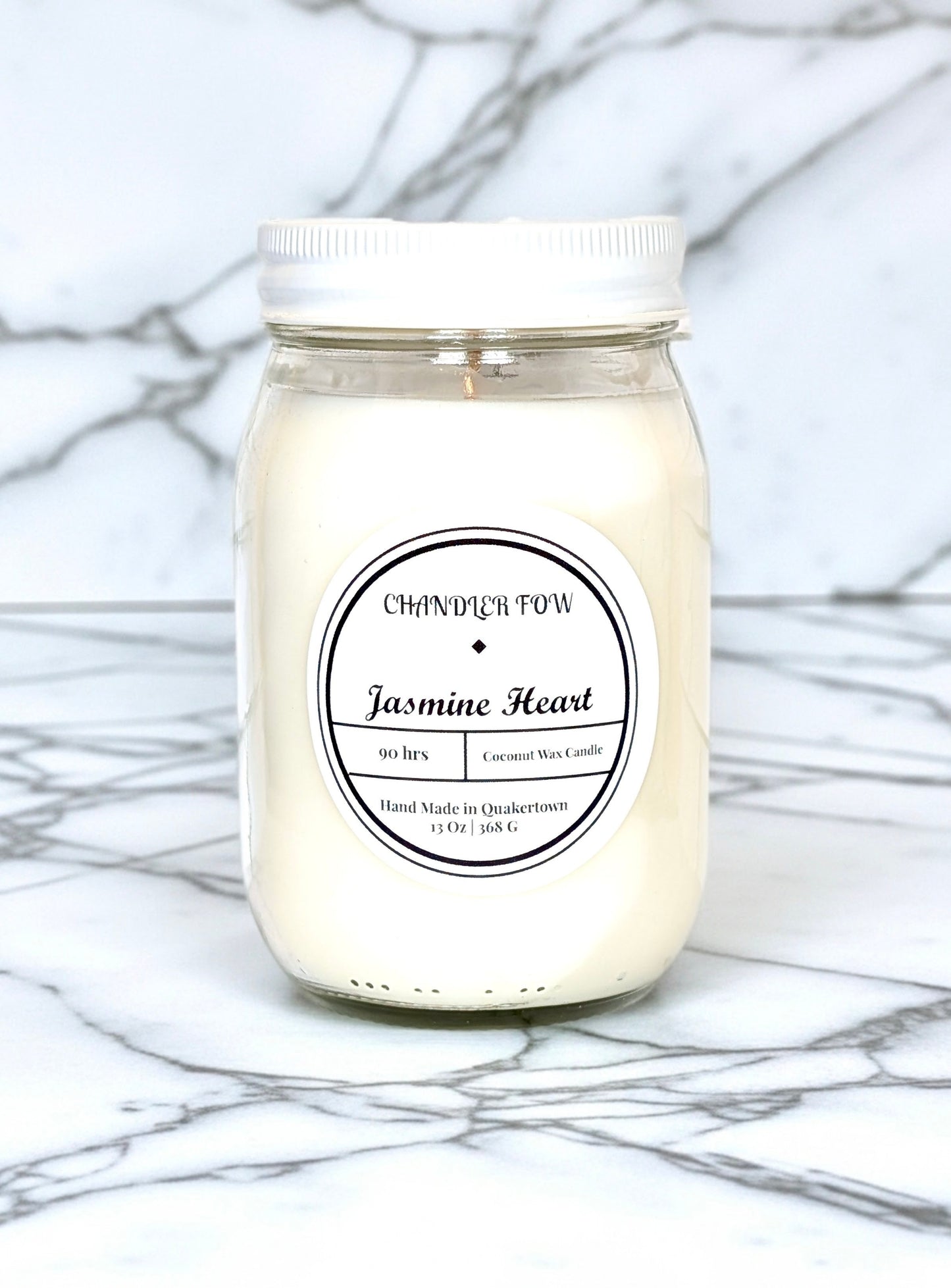 Jasmine Heart 13 Oz Candle