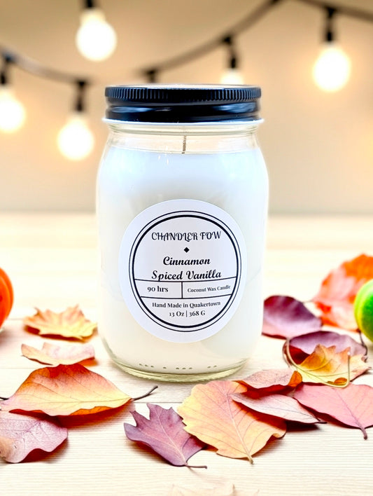 Cinnamon Spiced Vanilla 13 Oz Candle