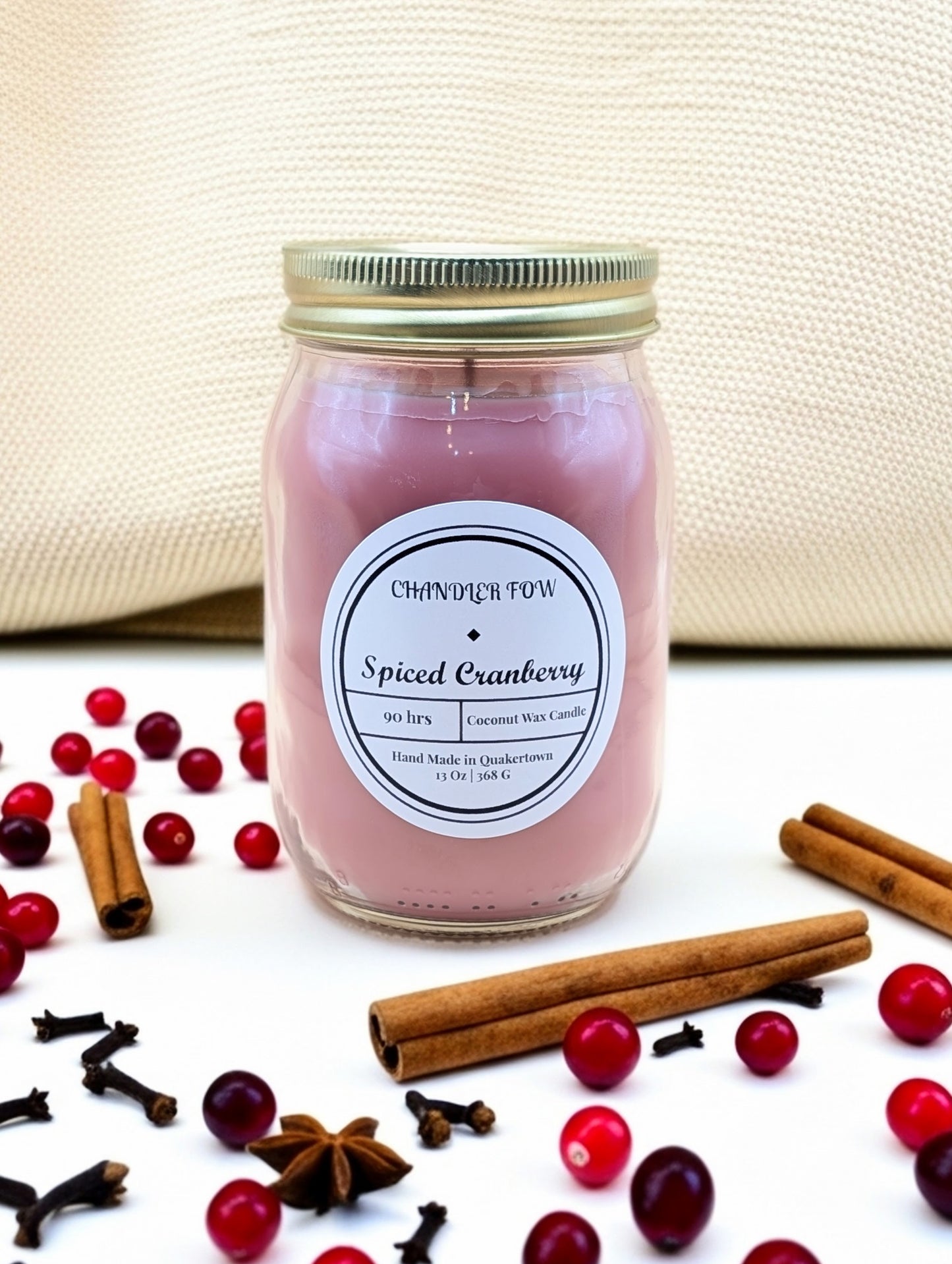 Spiced Cranberry 13 Oz Candle