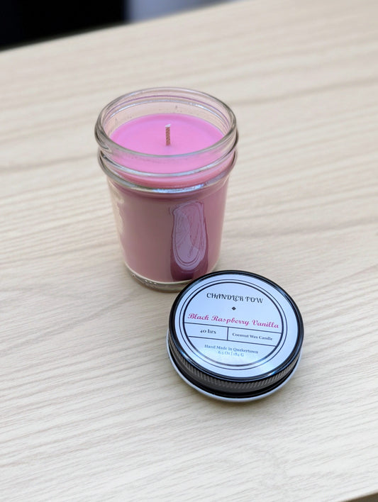 Black Raspberry Vanilla 6.5 Oz Jar Candle