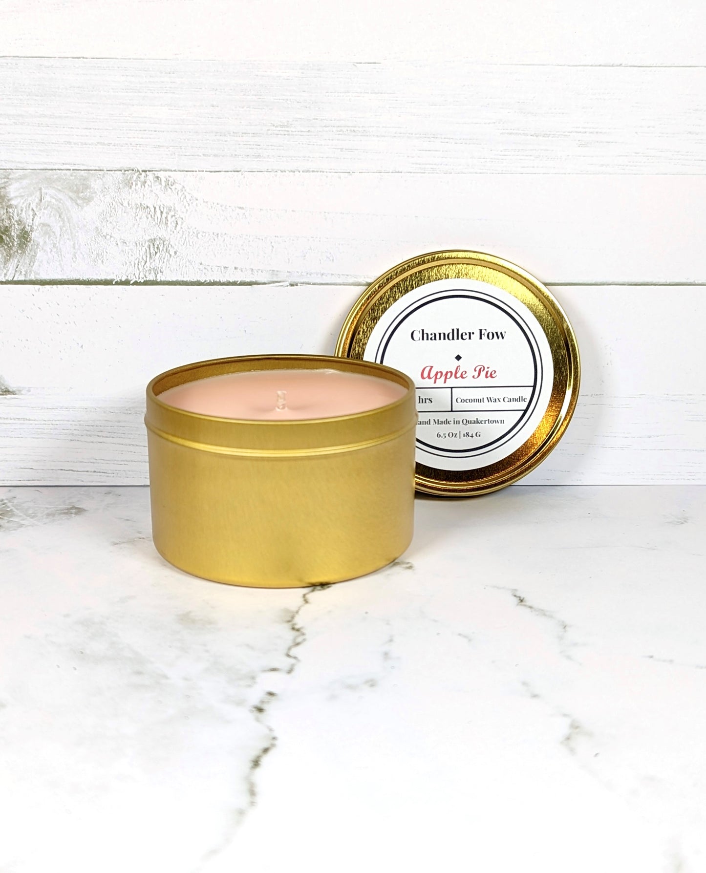 Apple Pie 6.5 Oz Tin Candle