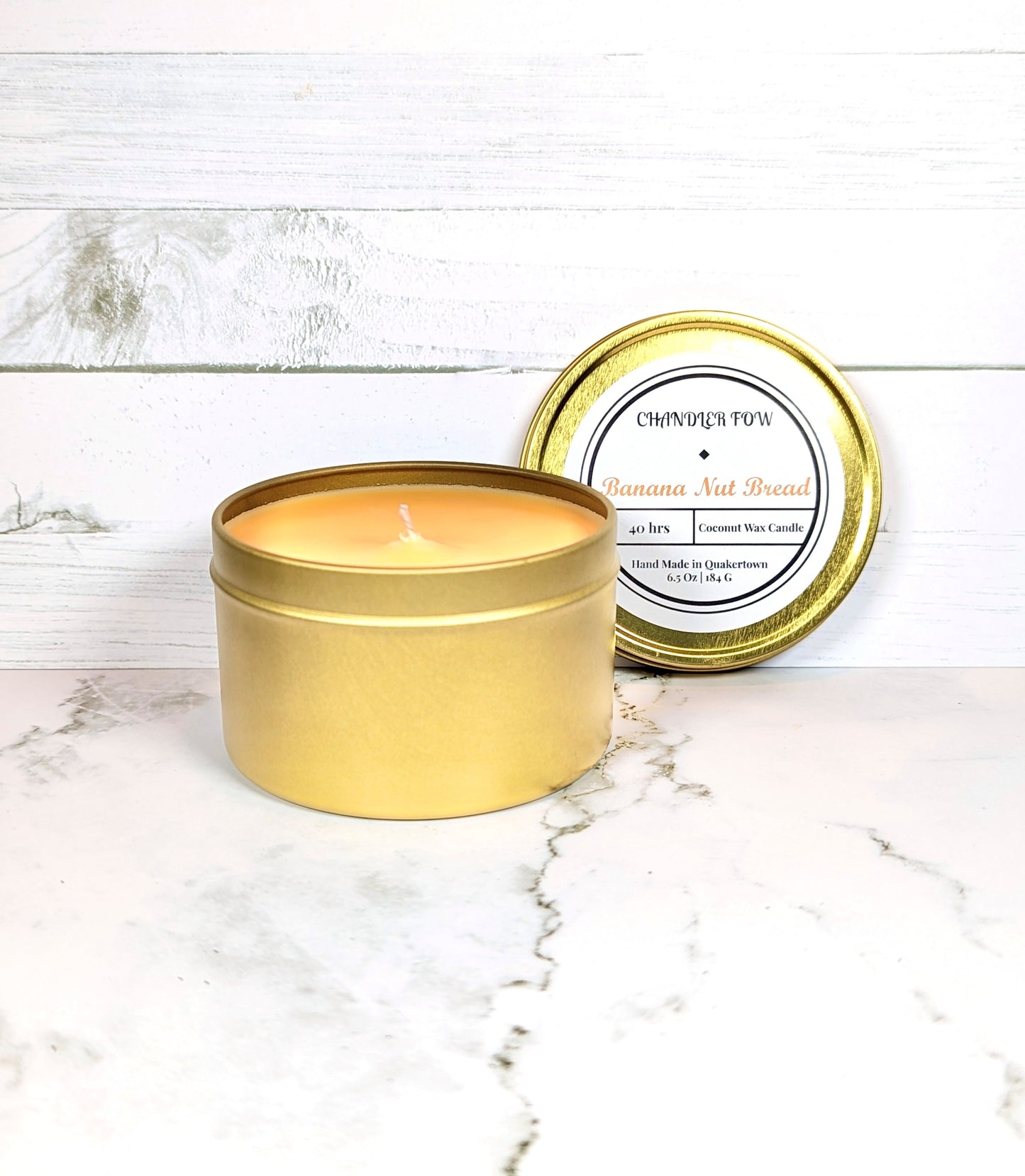 Banana Nut Bread 6.5 Oz Tin Candle