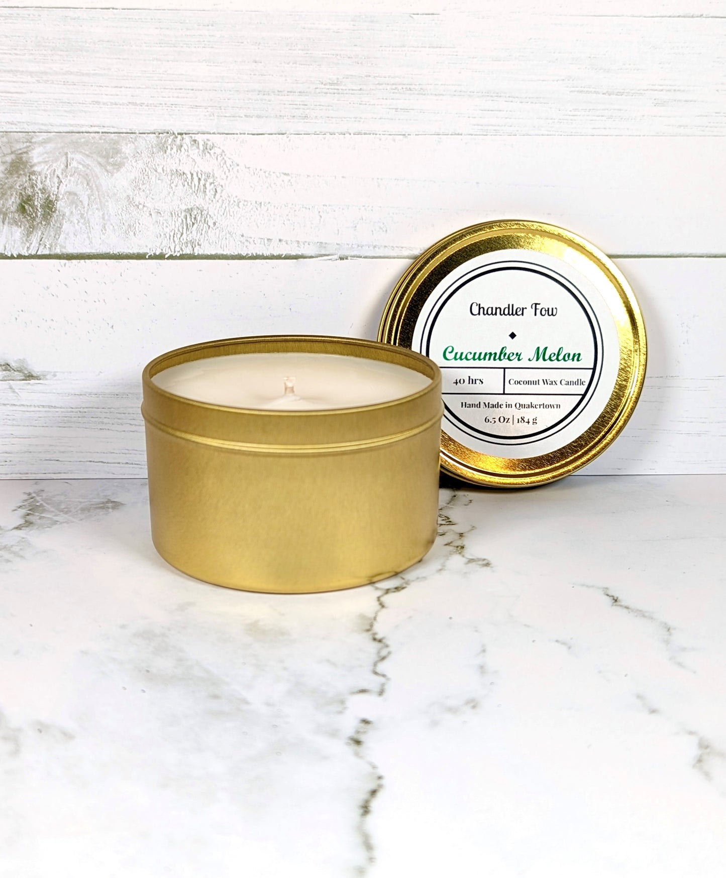 Cucumber Melon 6.5 Oz Tin Candle