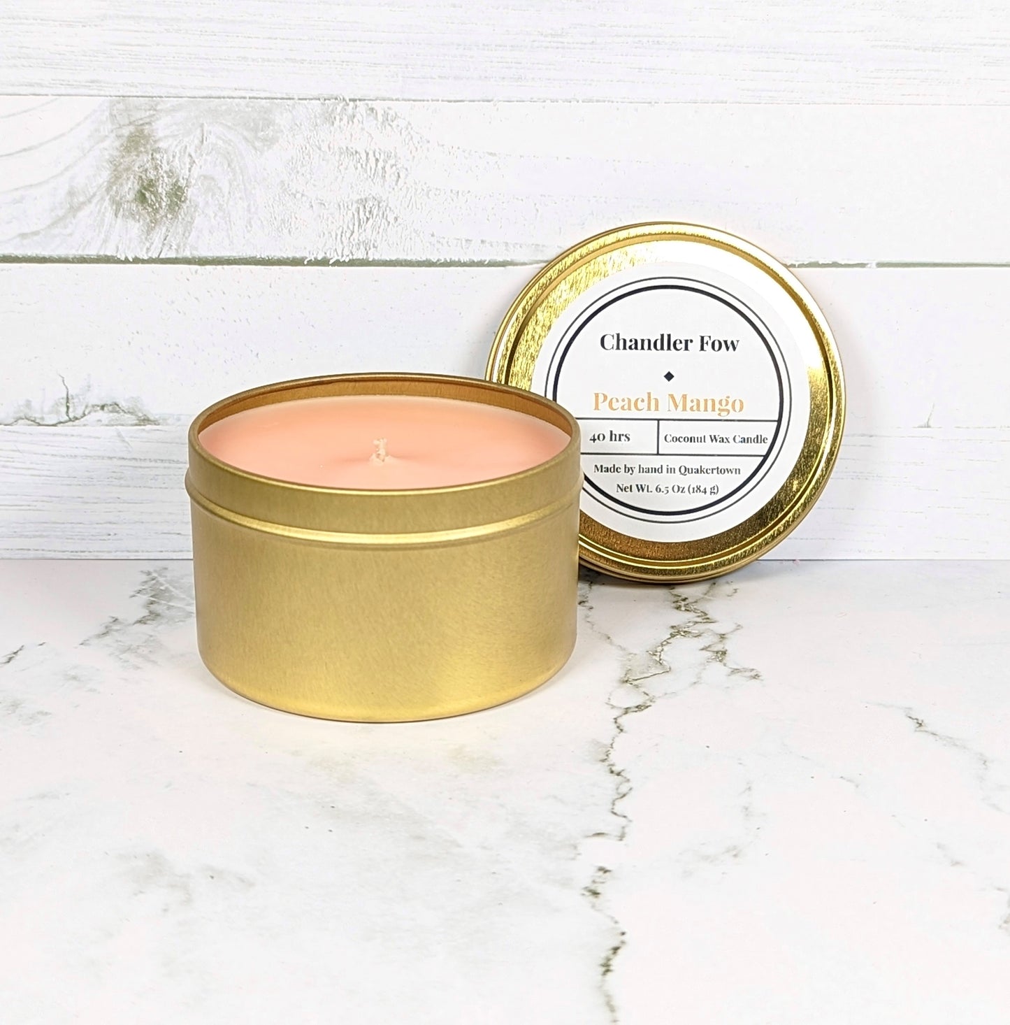 Peach Mango 6.5 Oz Tin Candle
