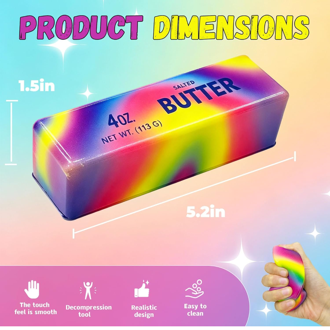 Rainbow Squishy Butter