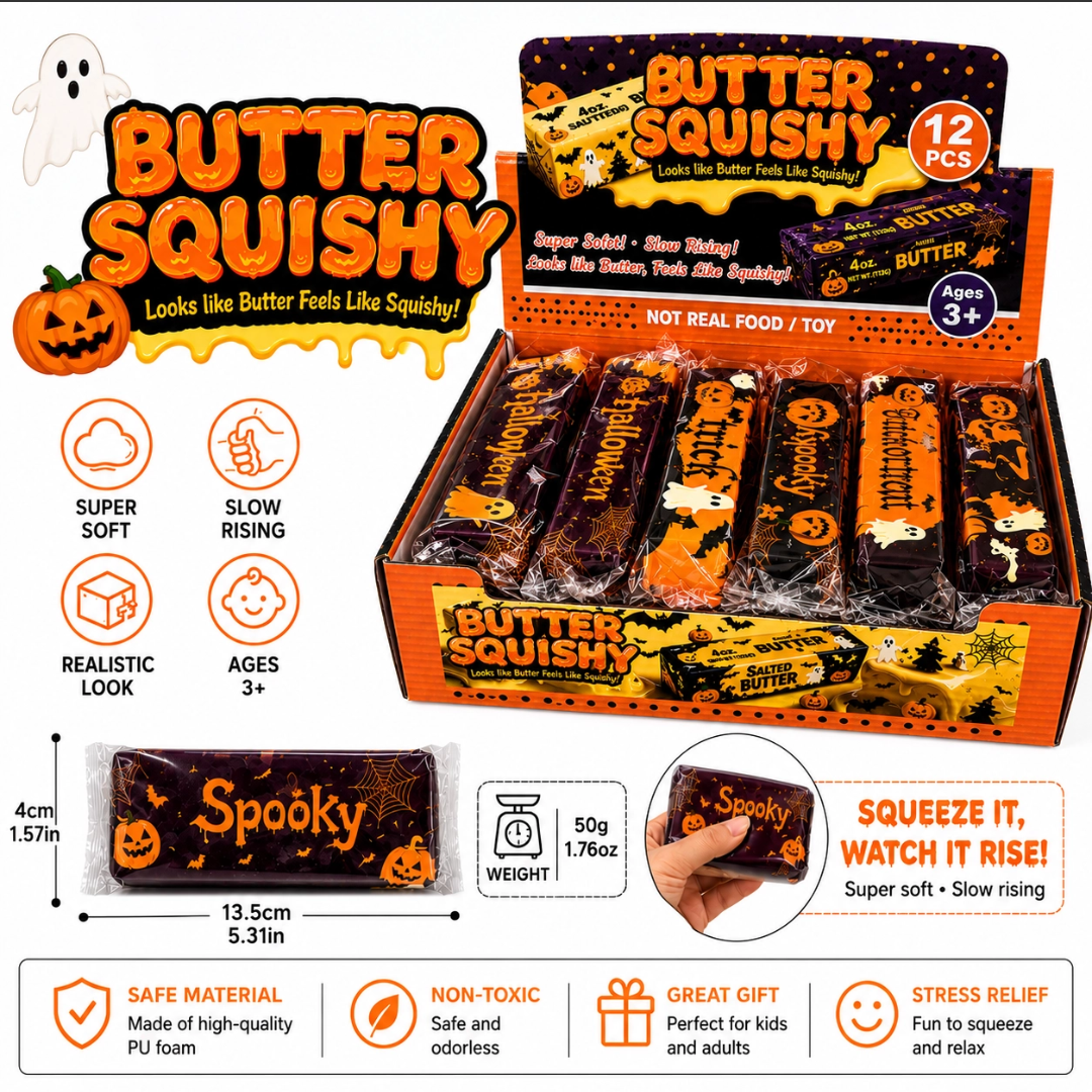 Halloween squishy butter