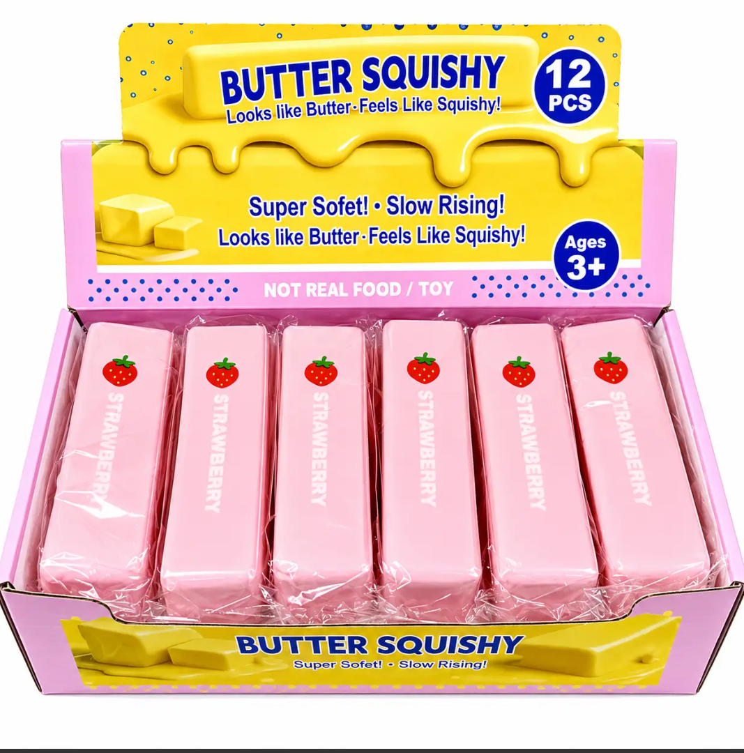Pink Butter Squishy